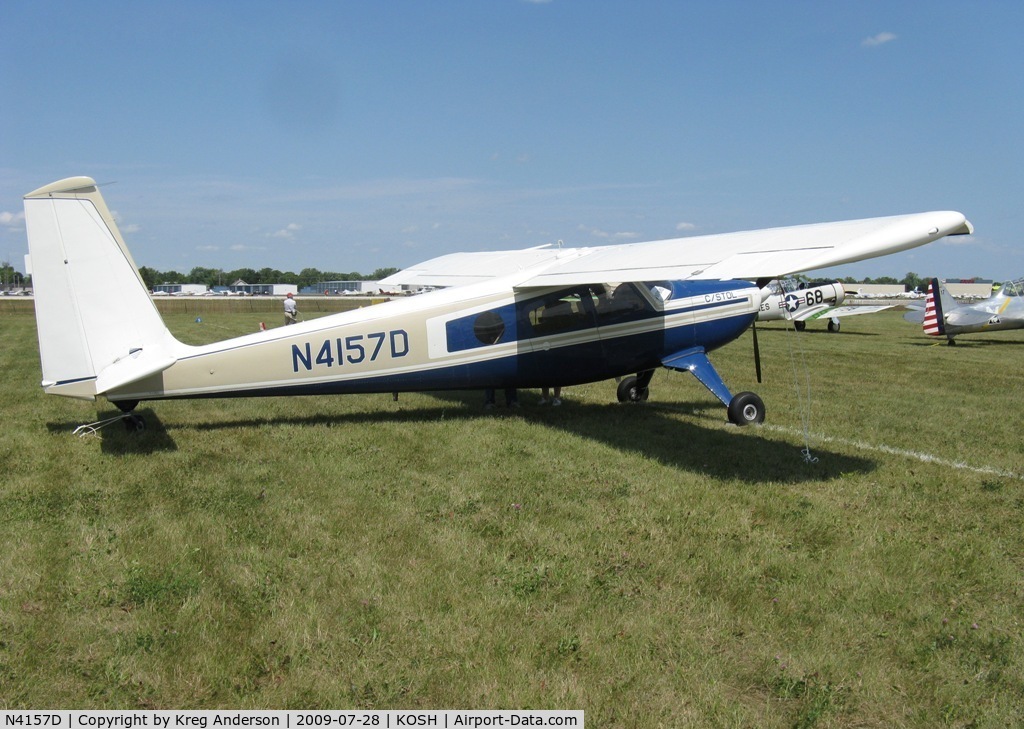 N4157D, 1959 Helio H-395 Super Courier C/N 509, EAA Airventure 2009