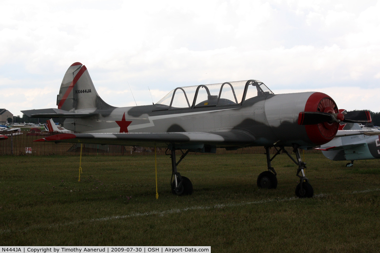 N444JA, 1993 Yakovlev (Aerostar) Yak-52 C/N 9311613, 1993 S C Aerostar S A YAK-52, c/n: 9311613