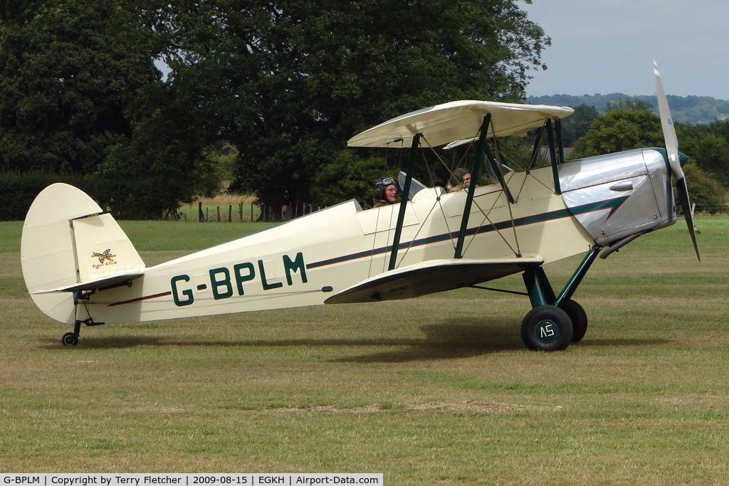 G-BPLM, 1948 Stampe-Vertongen SV-4C C/N 1004, 1948 Stampe SV4C at Headcorn , Kent , UK