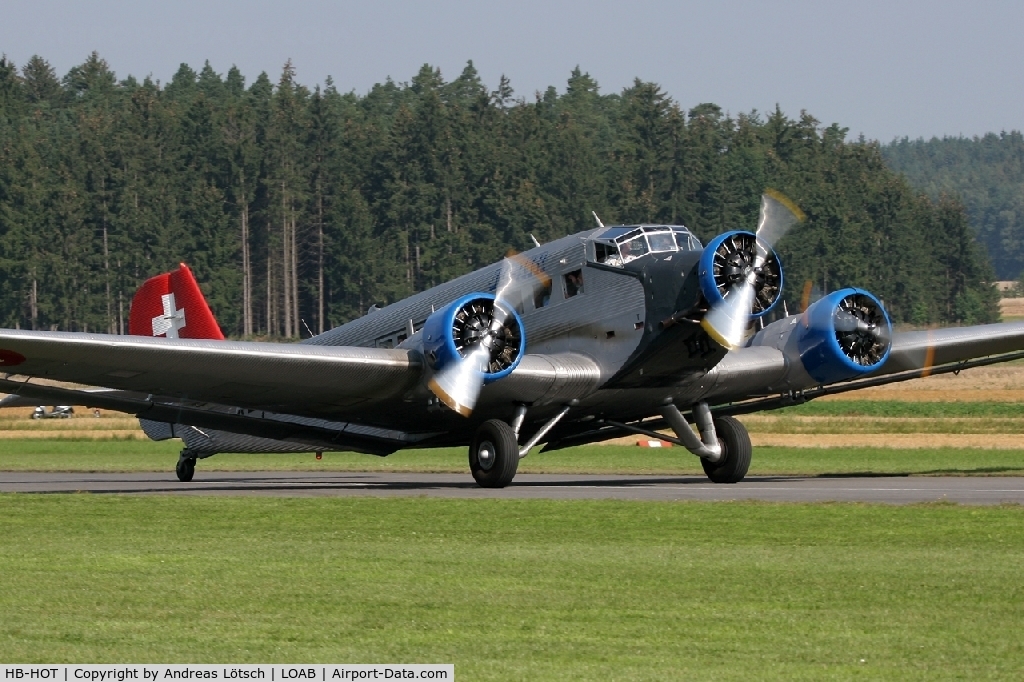 HB-HOT, 1939 Junkers Ju-52/3m g4e C/N 6595, Legendary 