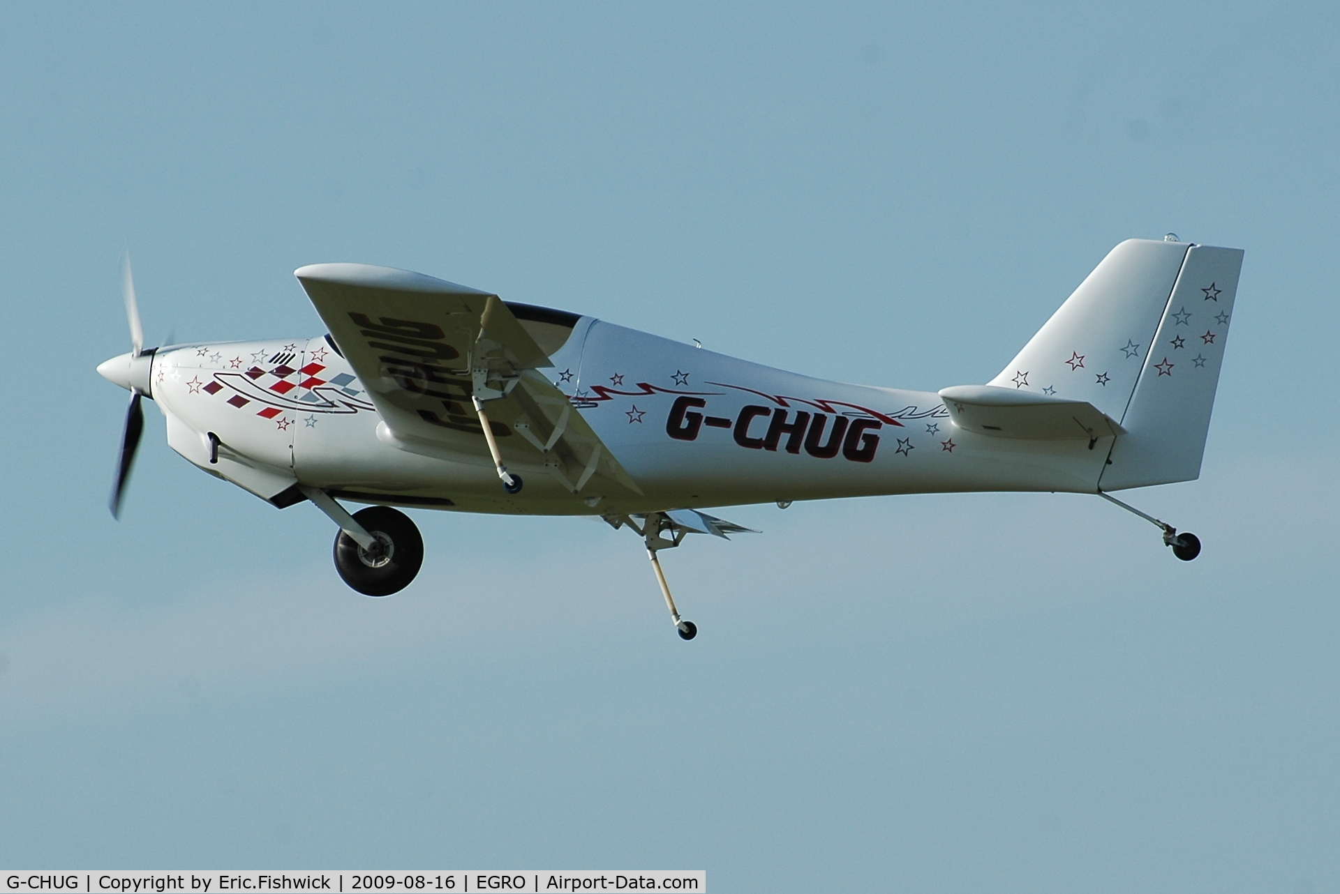 G-CHUG, 2002 Europa Monowheel C/N PFA 247-12960, G-CHUG at Heart Air Display, Rougham Airfield Aug 09