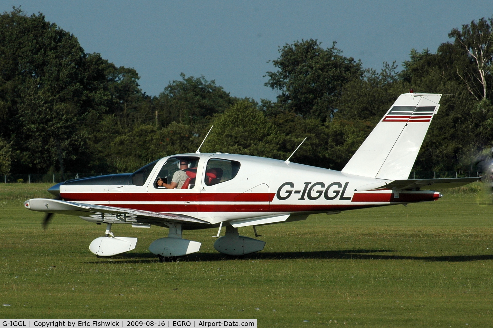 G-IGGL, 1980 Socata TB-10 Tobago C/N 146, G-IGGL at Heart Air Display, Rougham Airfield Aug 09