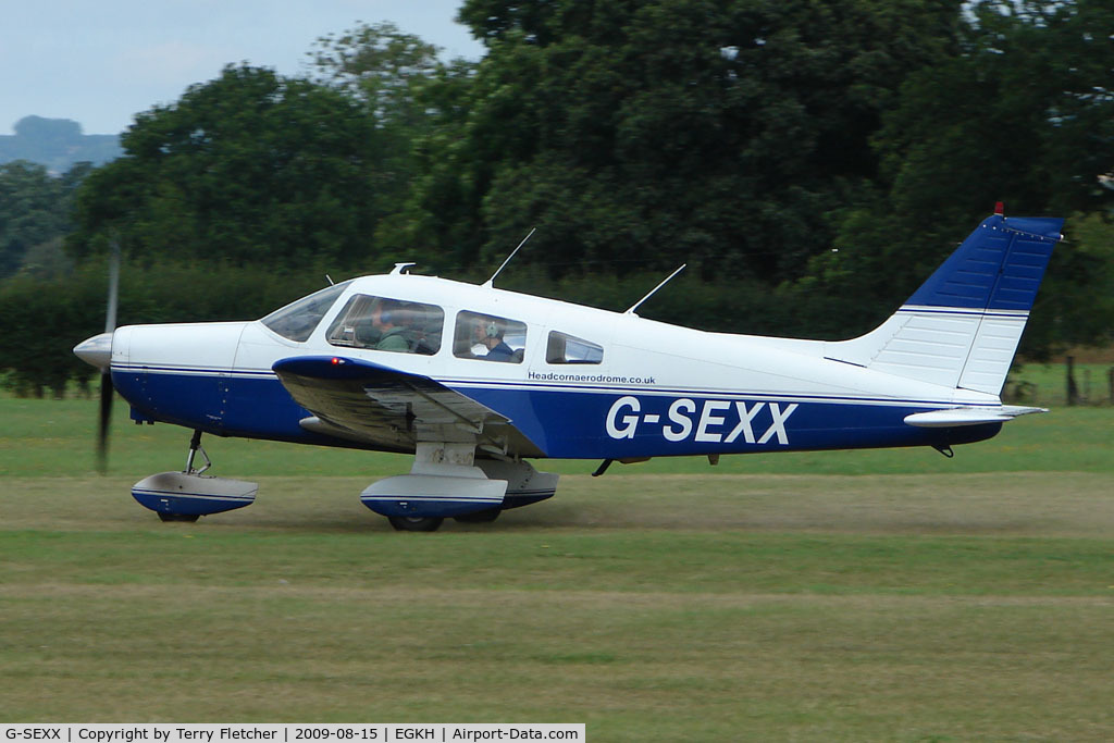 G-SEXX, 1978 Piper PA-28-161 Cherokee Warrior II C/N 28-7816196, 1978 Piper PIPER PA-28-161 at Headcorn , Kent , UK