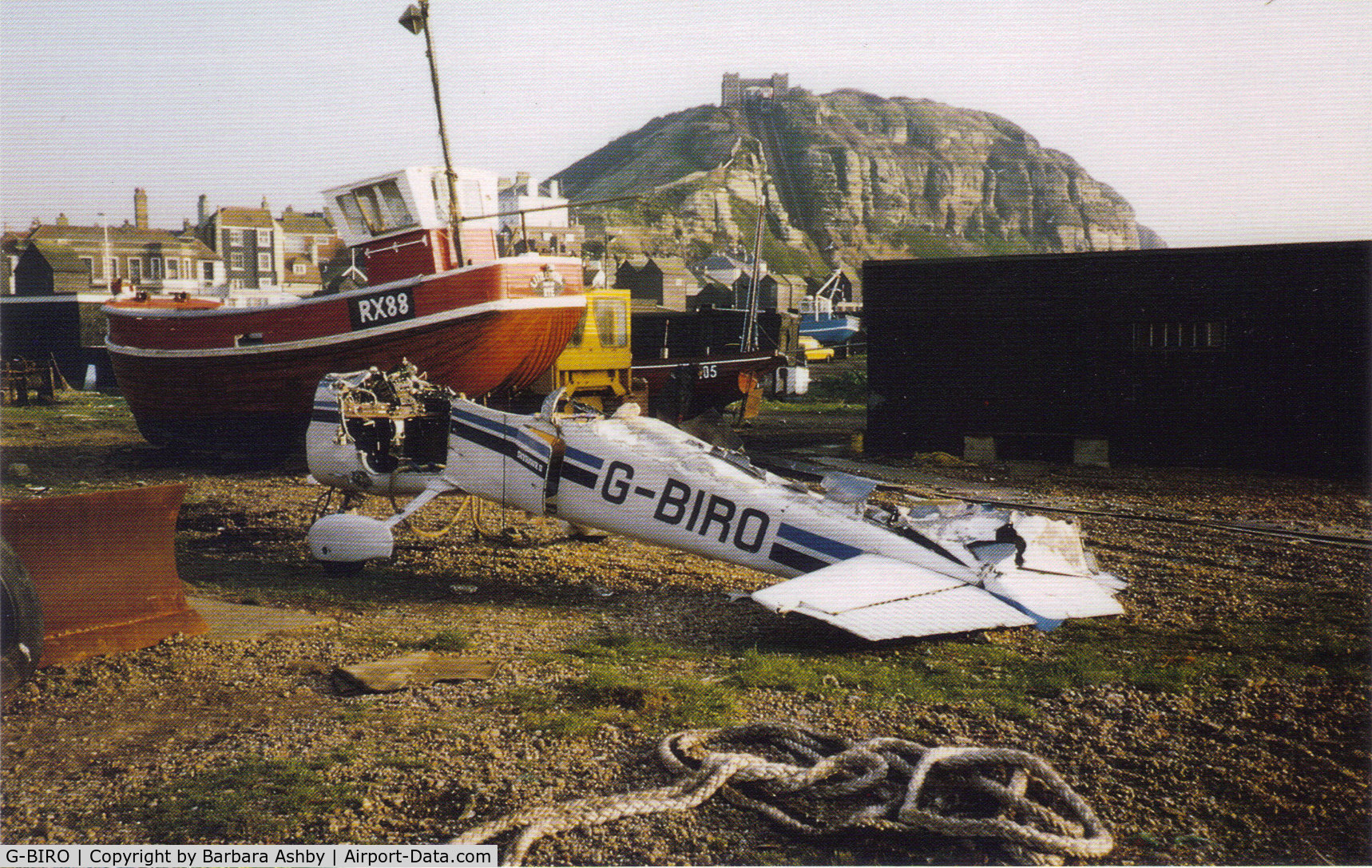 G-BIRO, 1981 Cessna 172P C/N 172-74826, The Stade, Old Town, Hastings.