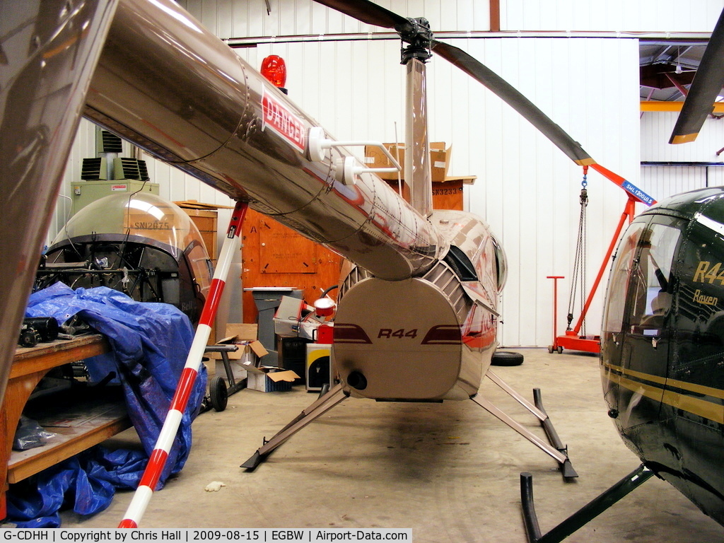 G-CDHH, 2005 Robinson R44 Raven II C/N 10660, Forest Fencing Ltd