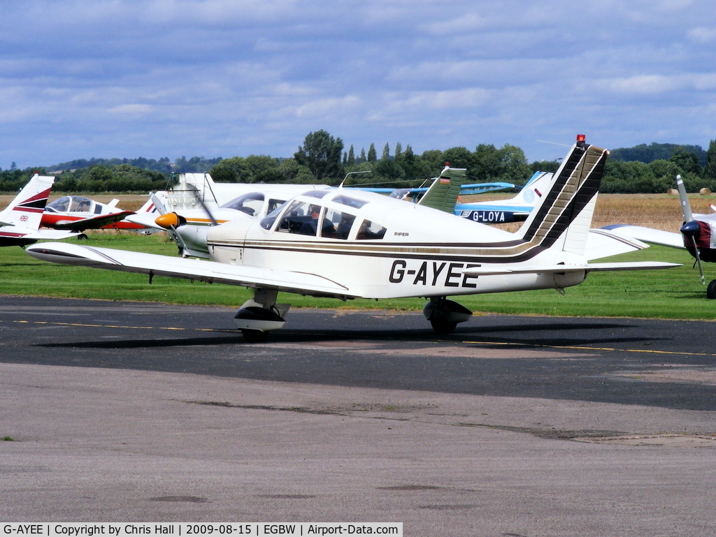 G-AYEE, 1970 Piper PA-28-180 Cherokee C/N 28-5813, Demero Ltd
