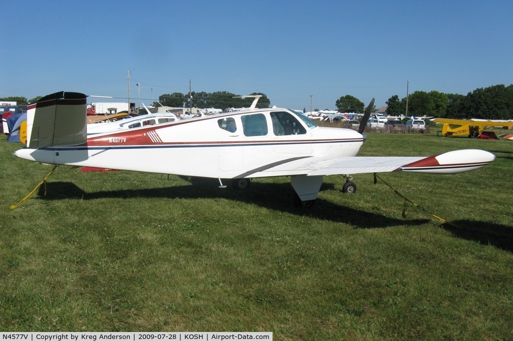 N4577V, 1947 Beech 35 Bonanza C/N D-952, EAA Airventure 2009