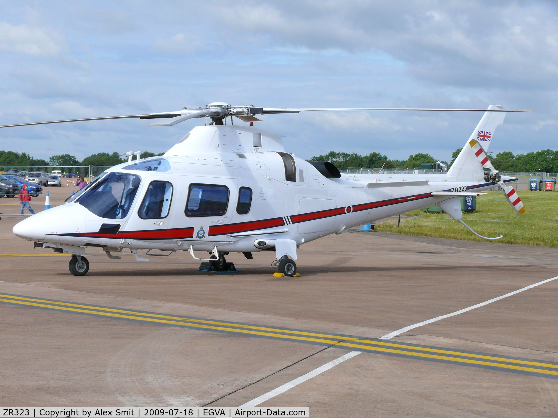 ZR323, 2006 Agusta A-109E Power C/N 11665, Agusta A109E Power ZR323 Royal Air Force
