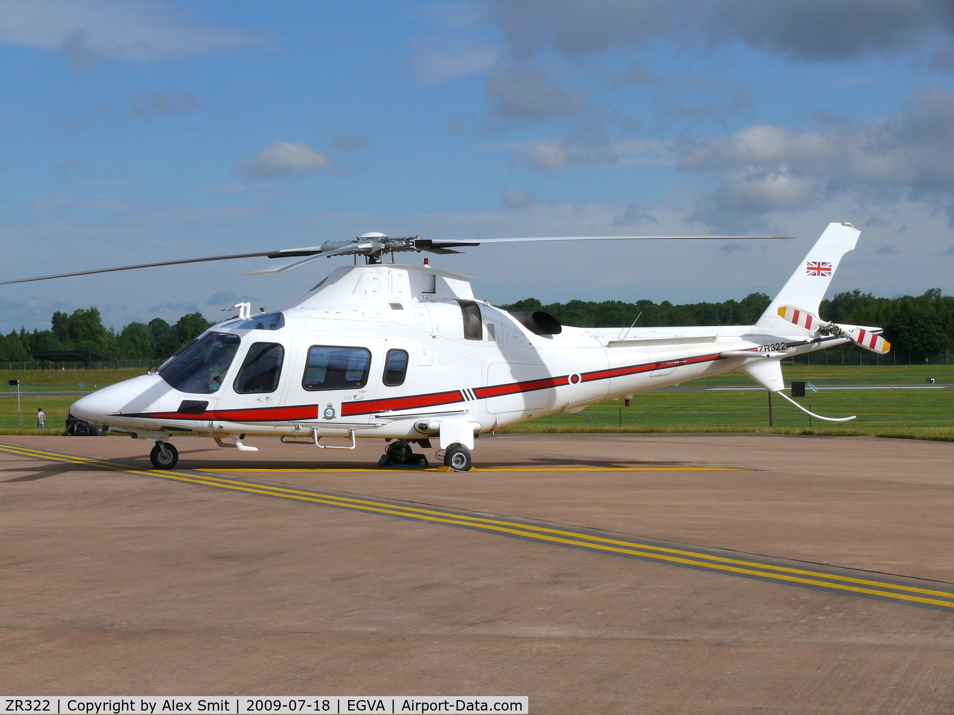 ZR322, 2006 Agusta A-109E Power C/N 11664, Agusta A109E Power ZR322 Royal Air Force