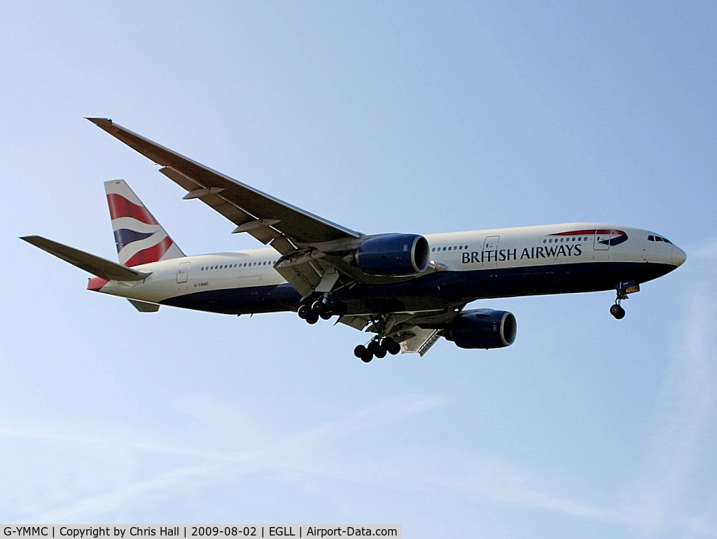 G-YMMC, 2000 Boeing 777-236 C/N 30304, British Airways