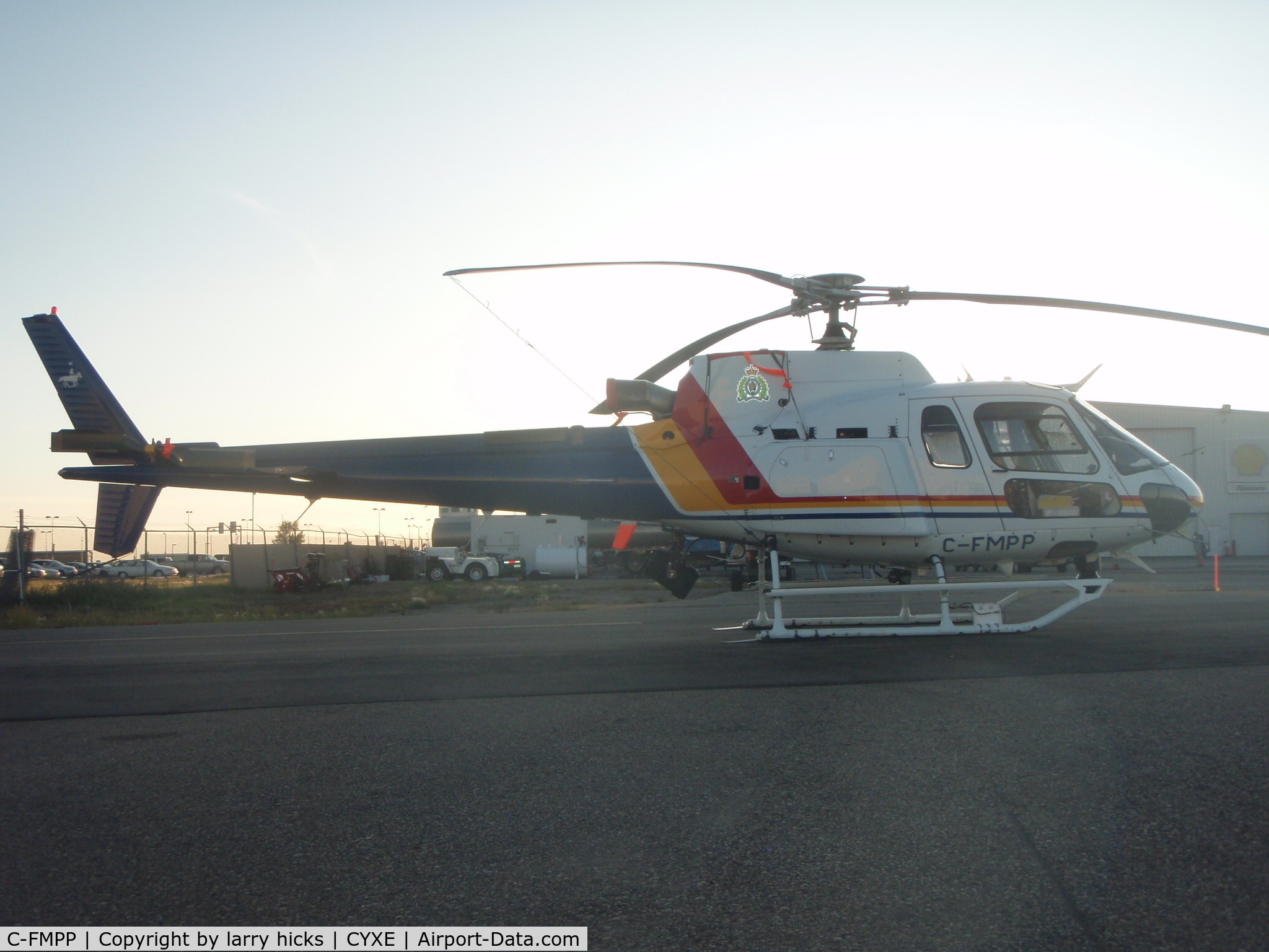 C-FMPP, 2006 Aérospatiale AS-350B-3 Ecureuil C/N 4124, RCMP chopper