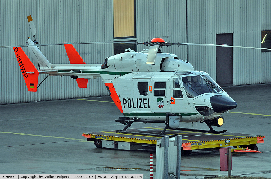D-HNWP, Eurocopter-Kawasaki BK-117C-1 C/N 7553, at dus