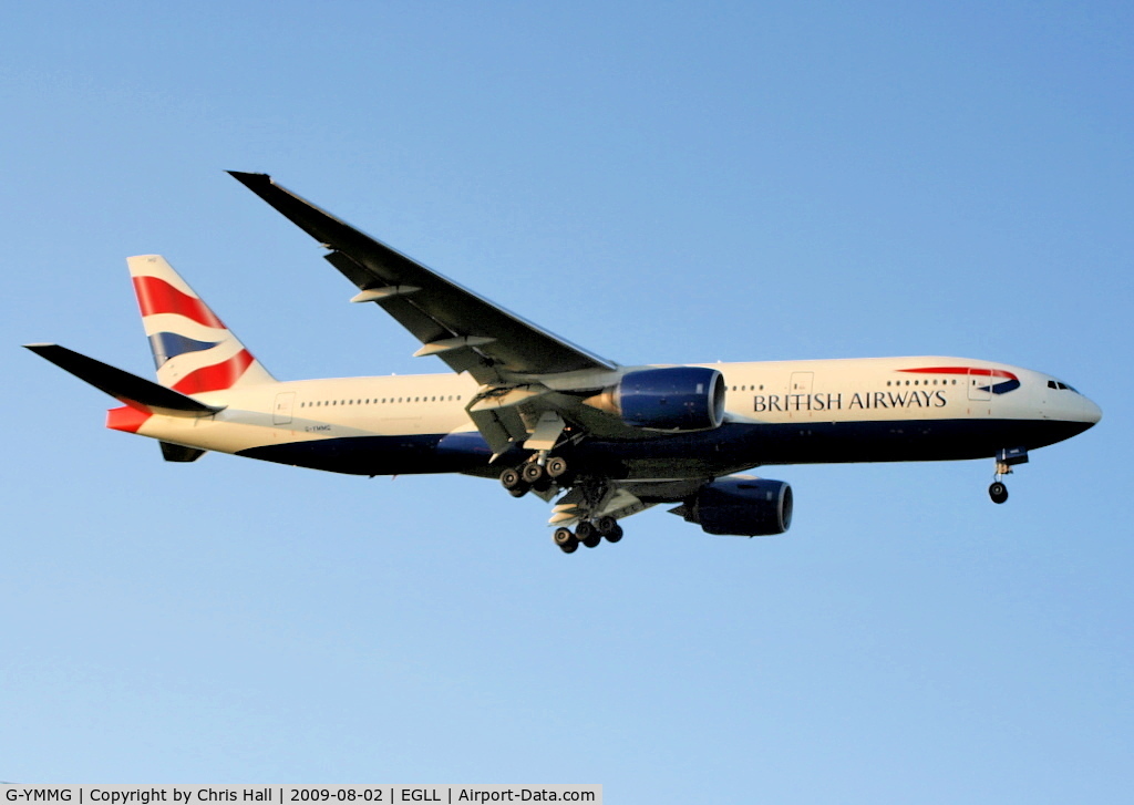 G-YMMG, 2000 Boeing 777-236/ER C/N 30308, British Airways