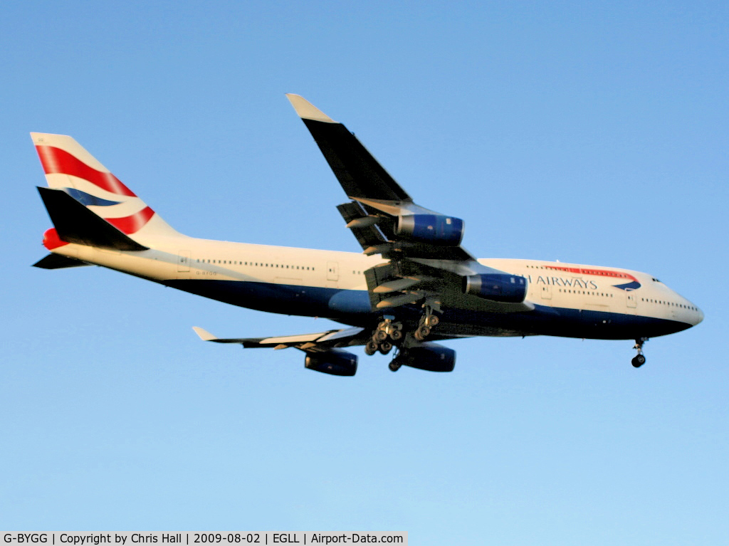 G-BYGG, 1999 Boeing 747-436 C/N 28859, British Airways