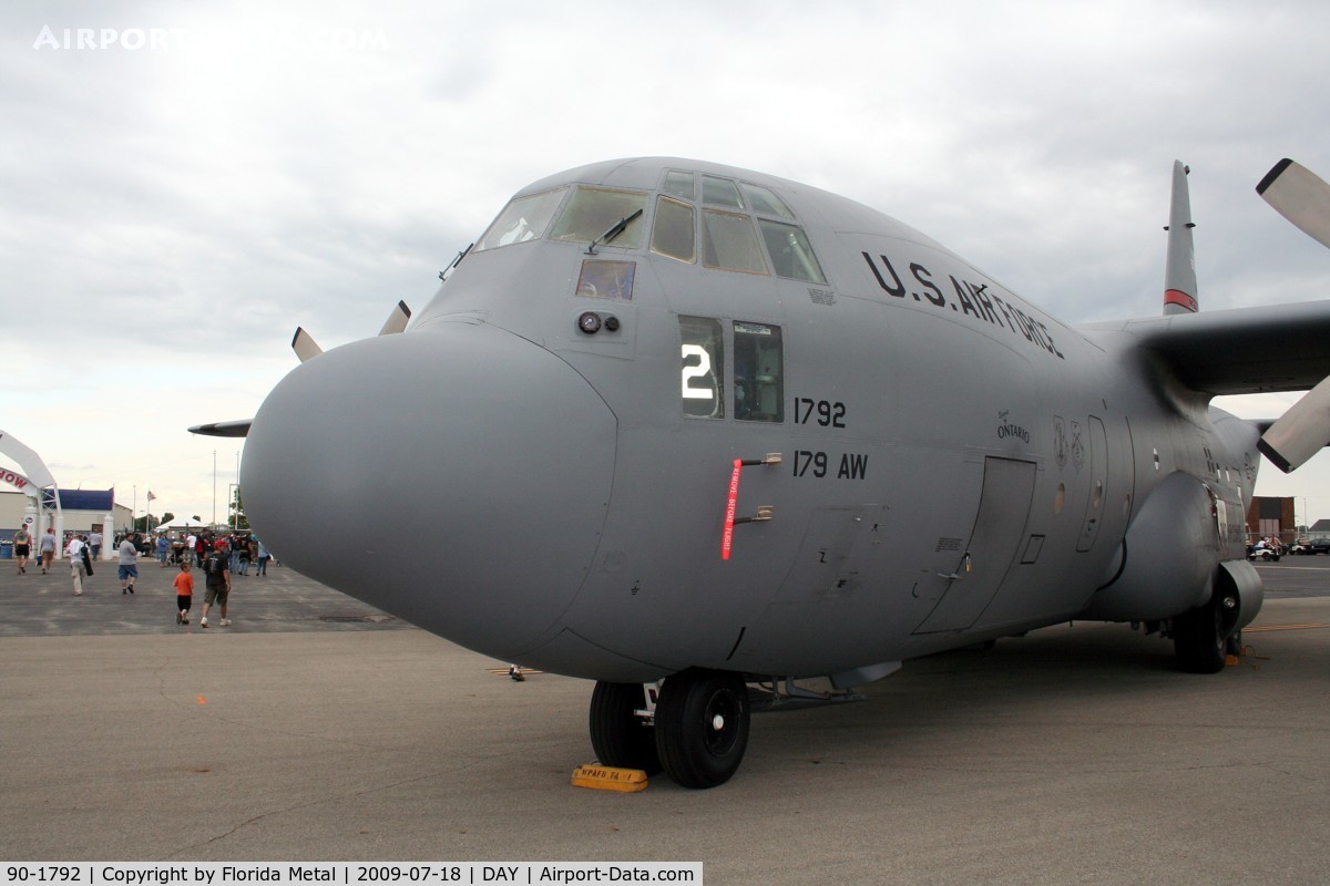 90-1792, 1990 Lockheed C-130H Hercules C/N 382-5245, C-130H