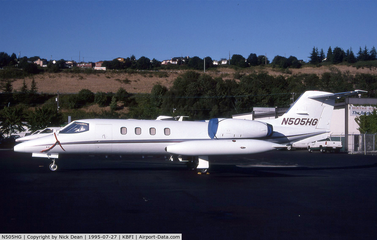 N505HG, 1975 Gates Learjet 36 C/N 009, KBFI