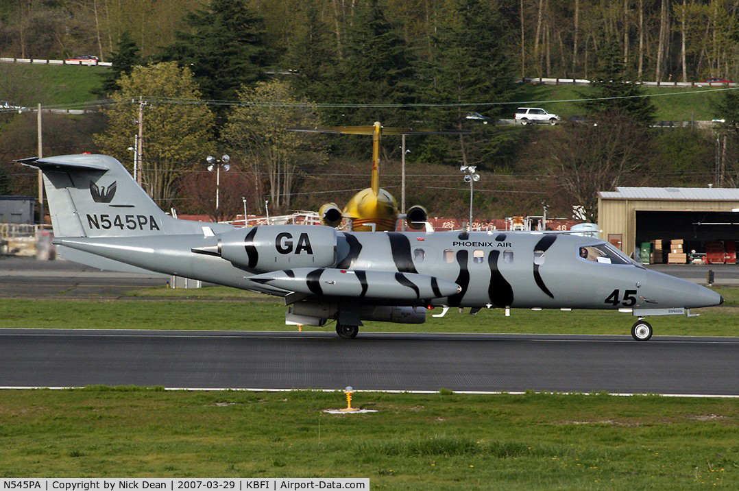 N545PA, 1977 Gates Learjet 36A C/N 36A-028, KBFI