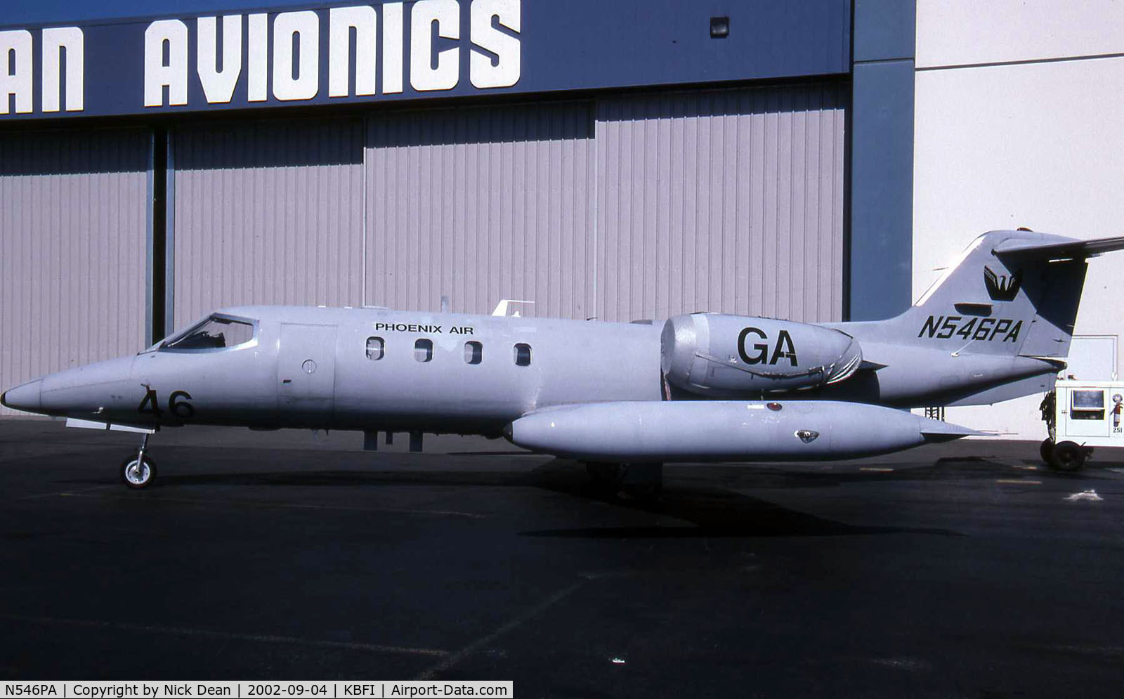 N546PA, 1980 Gates Learjet 36A C/N 045, KBFI