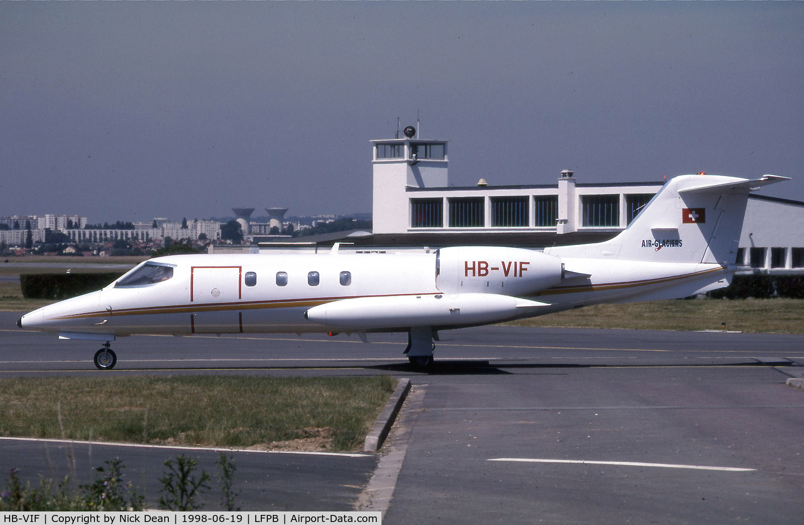 HB-VIF, 1986 Gates Learjet 36A C/N 36A-057, LFPB