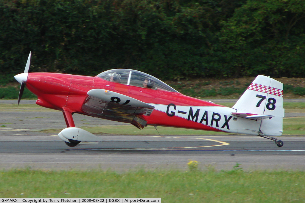 G-MARX, 1996 Vans RV-4 C/N 2394-1211, RV-4 at 2009 North Weald RV Fly-in
