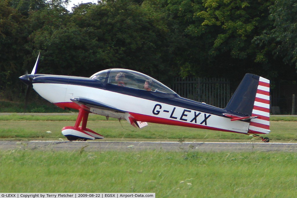 G-LEXX, 2002 Vans RV-8 C/N PFA 303-13896, RV-8 at 2009 North Weald RV Fly-in