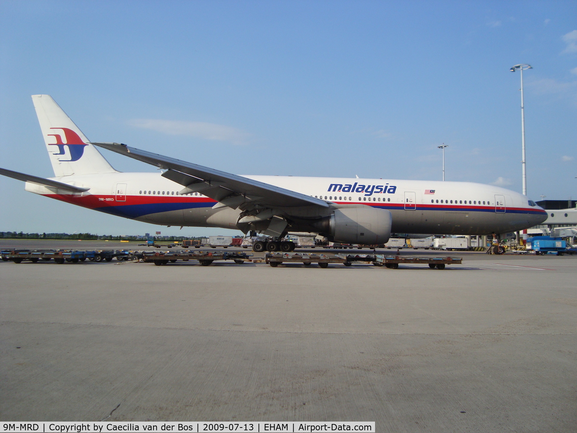 9M-MRD, 1997 Boeing 777-2H6/ER C/N 28411, Malaysia Airlines