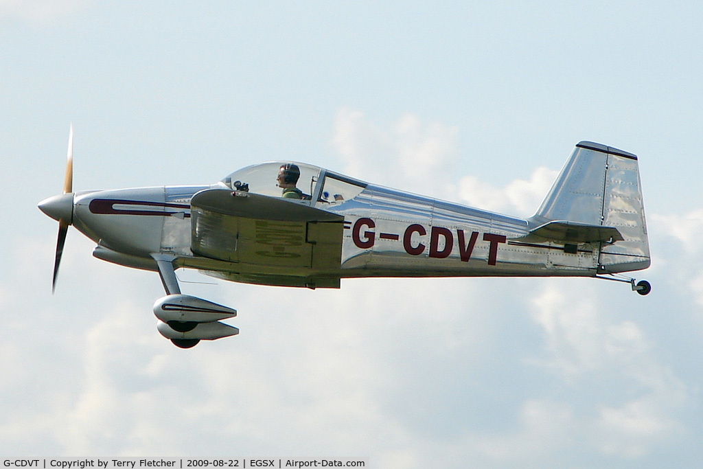 G-CDVT, 1991 Vans RV-6 C/N 20206, RV-6 at 2009 North Weald RV Fly-in