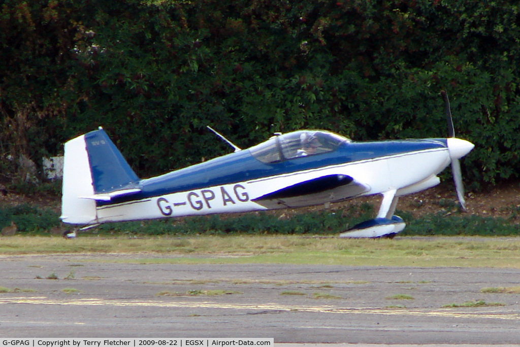 G-GPAG, 2002 Vans RV-6 C/N PFA 181A-13306, RV-6 at 2009 North Weald RV Fly-in