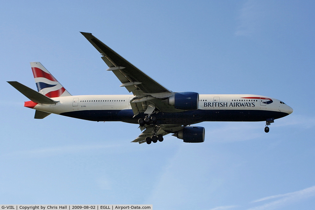 G-VIIL, 1998 Boeing 777-236/ER C/N 27493, British Airways