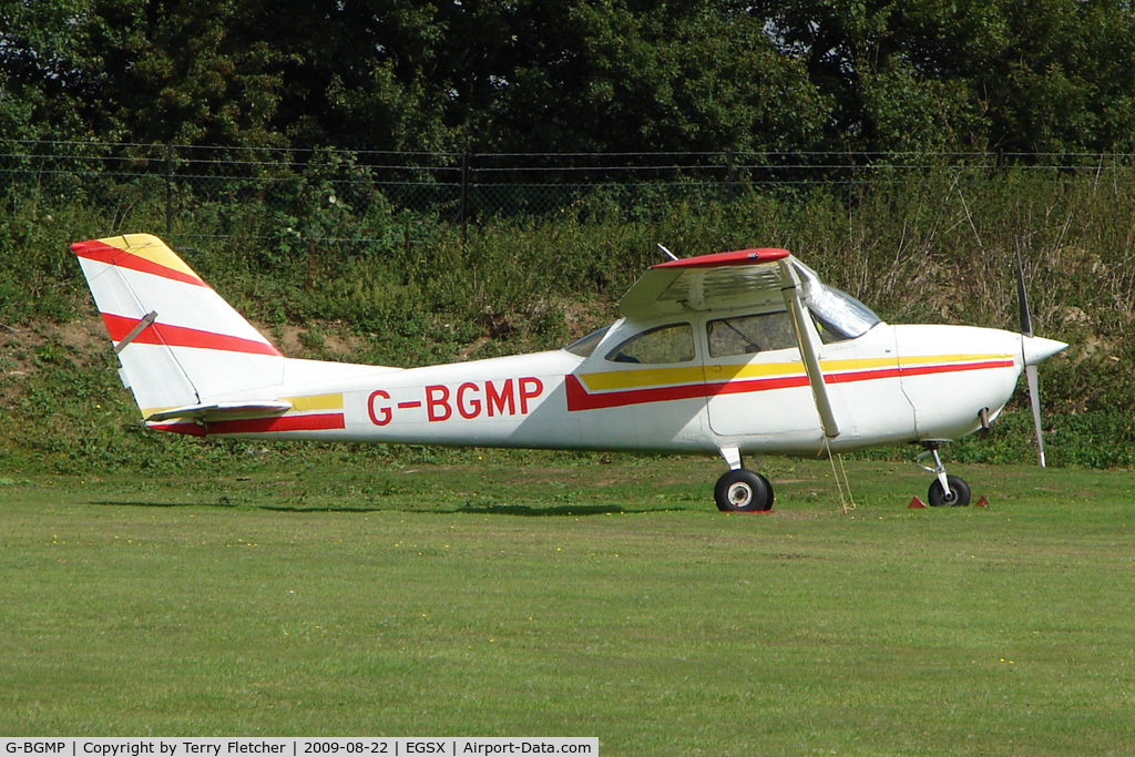 G-BGMP, 1965 Reims F172G Skyhawk C/N 0240, Cessna 172 at North Weald