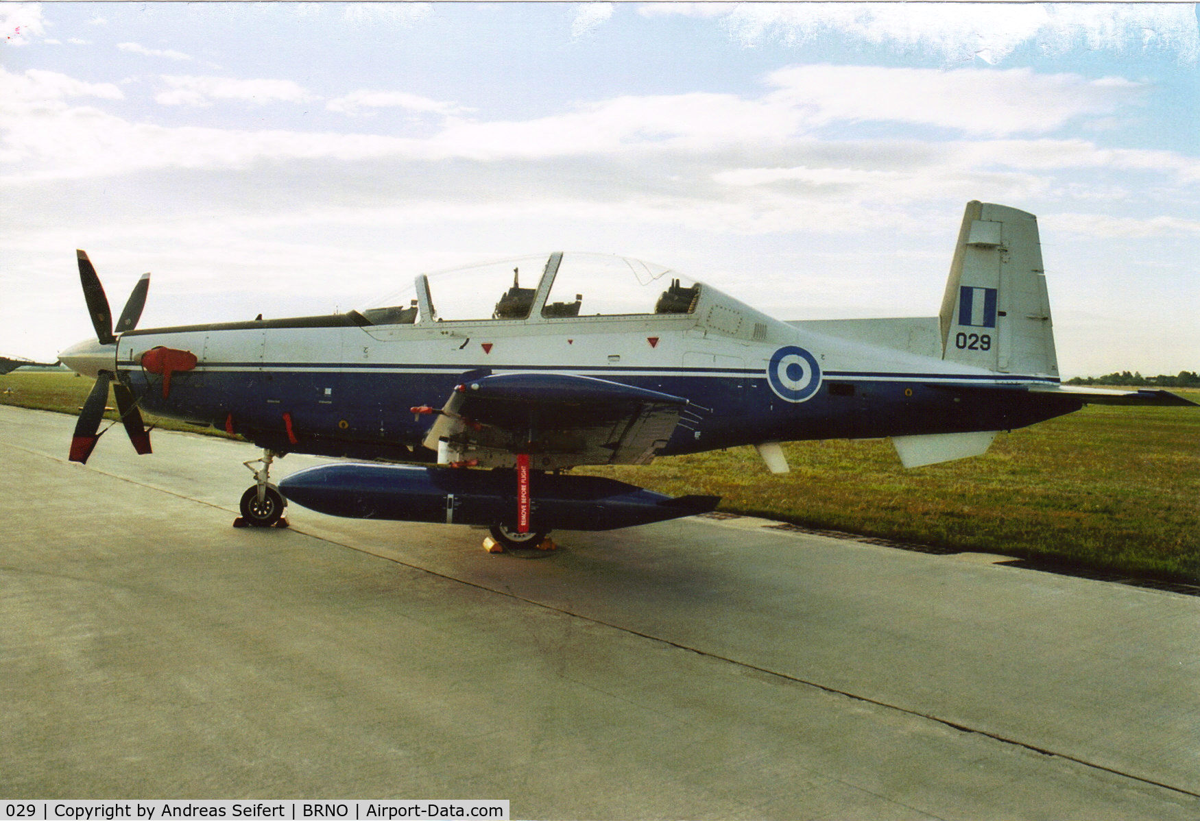 029, 2003 Raytheon T-6A Texan II C/N PG-29, CIAF Brno