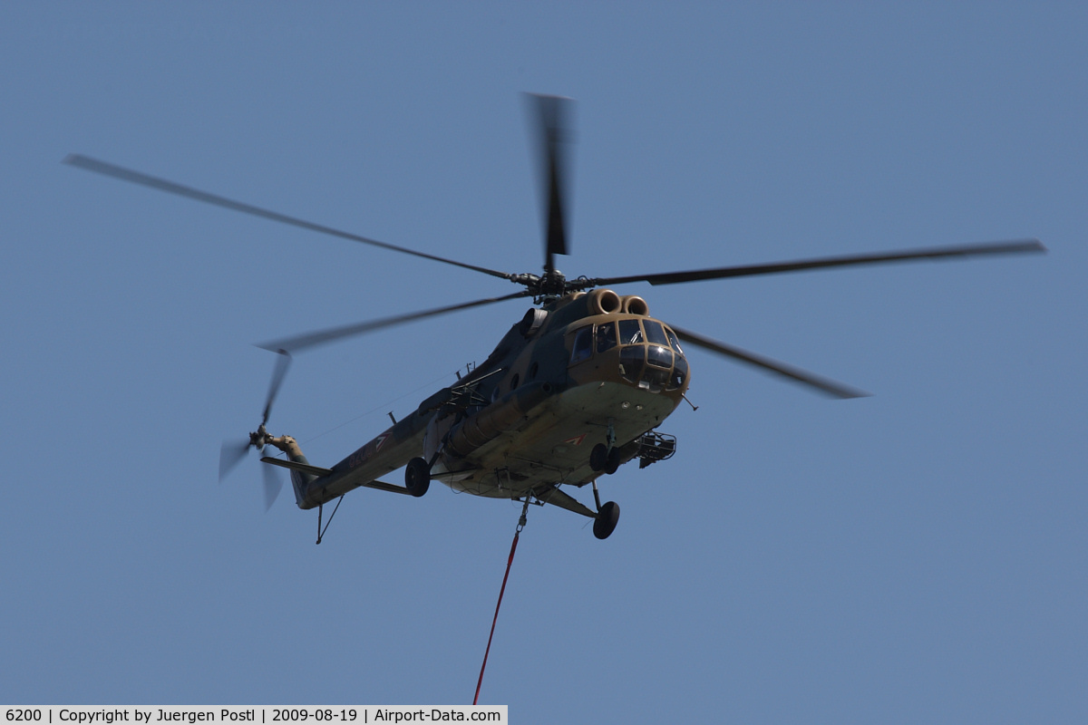 6200, Mil Mi-8T Hip C/N 226200, Red Bull Air Race Budapest 2009 - Hungary Air Force - Mil Mi-8T