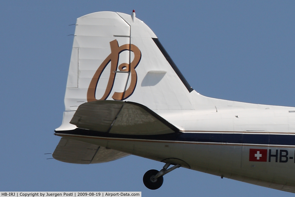 HB-IRJ, 1940 Douglas DC-3A-S4C4G C/N 2204, Red Bull Air Race Budapest 2009 - Douglas DC-3A