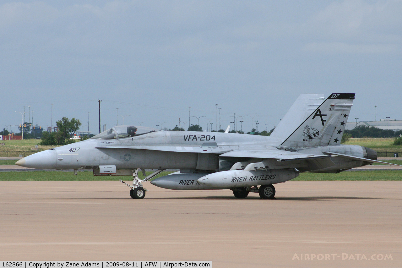 162866, McDonnell Douglas F/A-18A Hornet C/N 404/A336, At Alliance Fort Worth