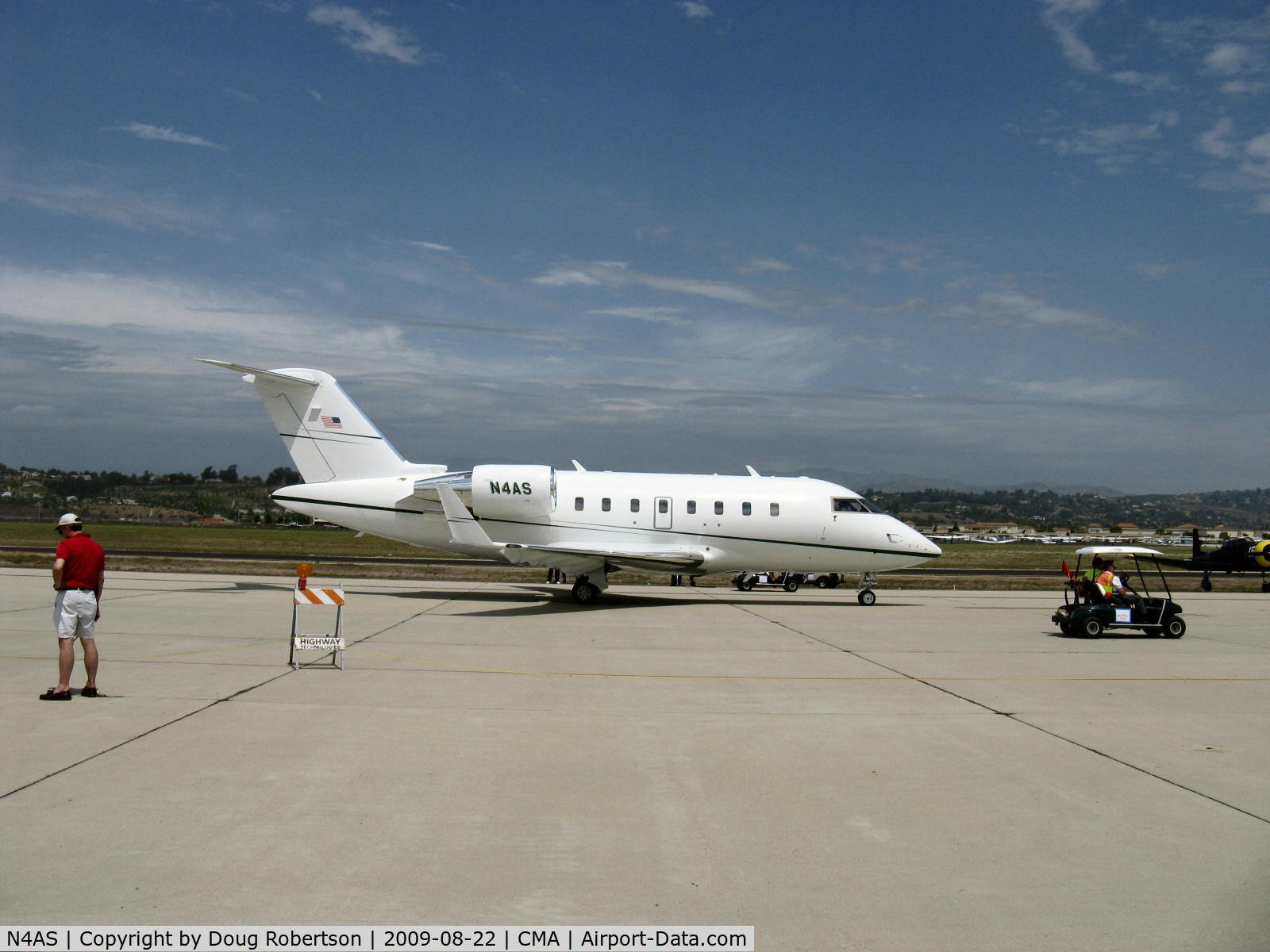 N4AS, 2007 Bombardier Challenger 605 (CL-600-2B16) C/N 5721, 2007 Bombbardier CL-600-2B16 CHALLENGER 604, two General Electric CF34-3B1 turbofans 9,220 lb st each, taxi