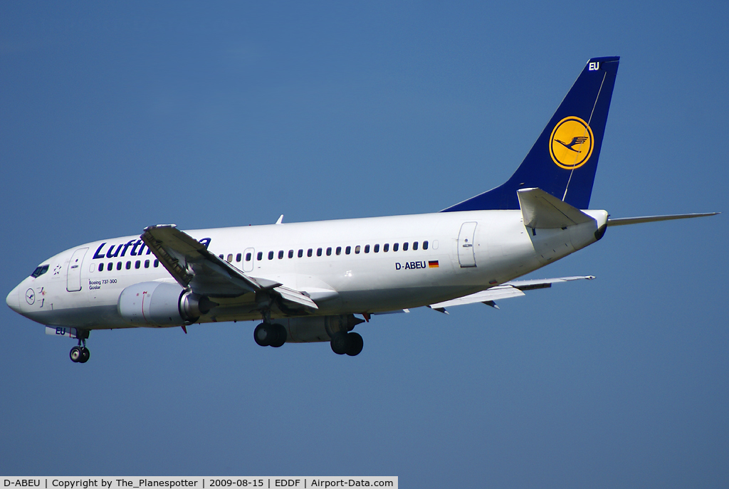 D-ABEU, 1995 Boeing 737-330 C/N 27904, Tried a new different angle for this LH Workhorse