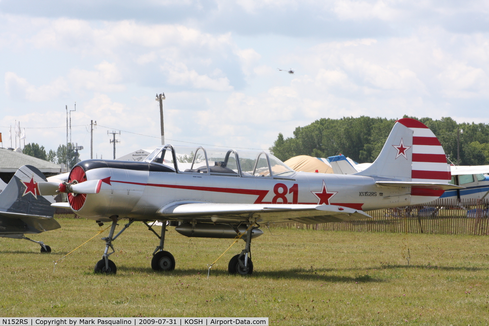 N152RS, 1985 Yakovlev Yak-52 C/N 855711, YAK 52