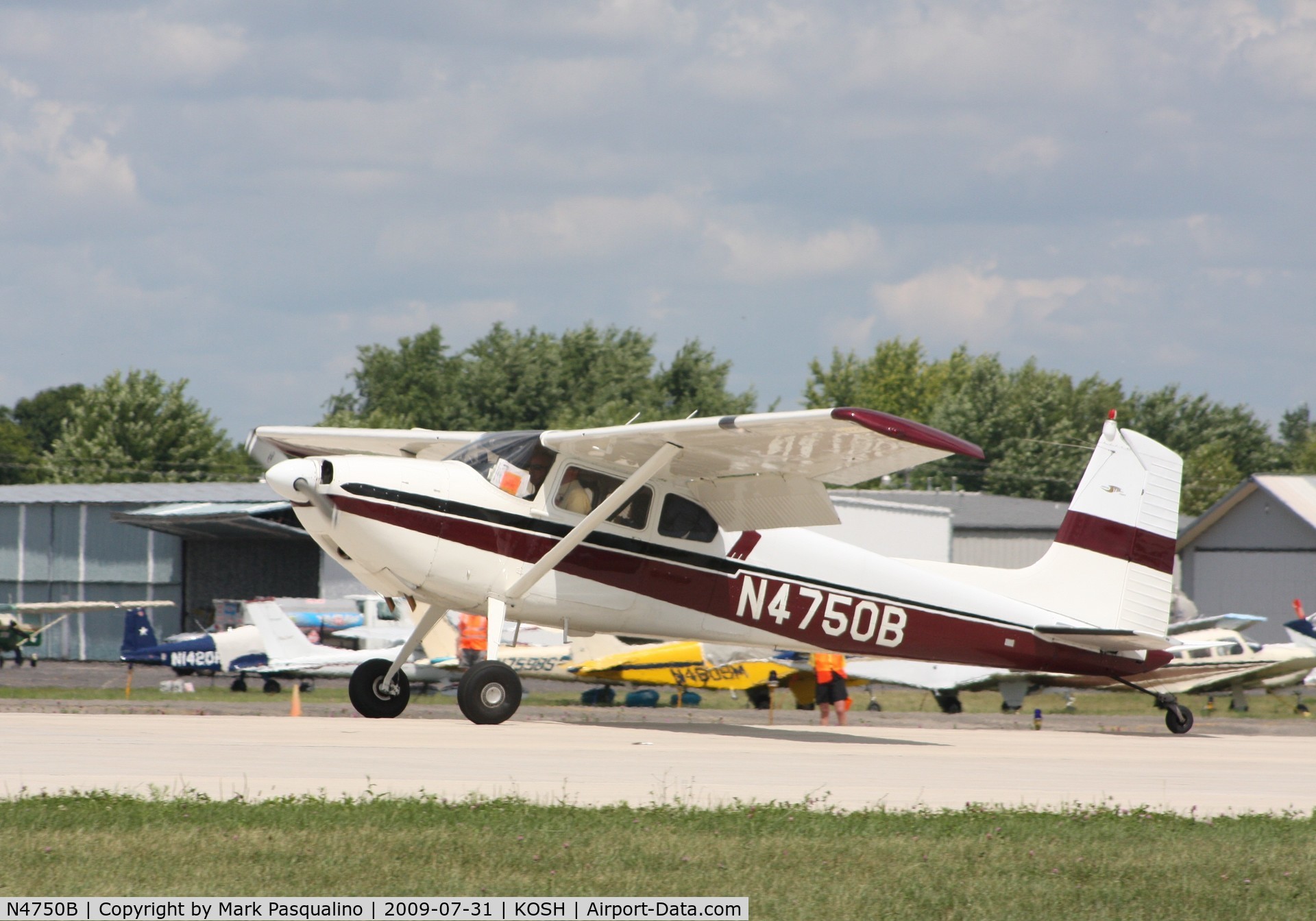 N4750B, 1955 Cessna 180 C/N 31648, Cessna 180