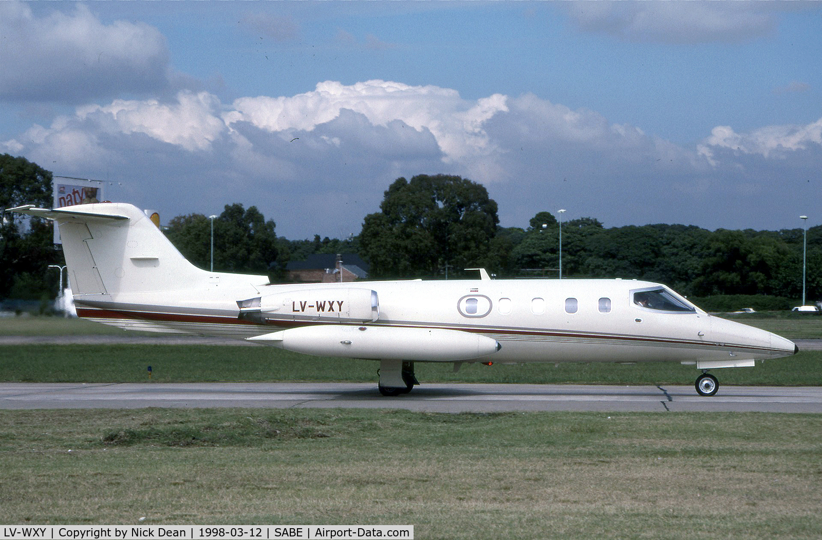 LV-WXY, 1982 Learjet 25G C/N 25G-357, SABE