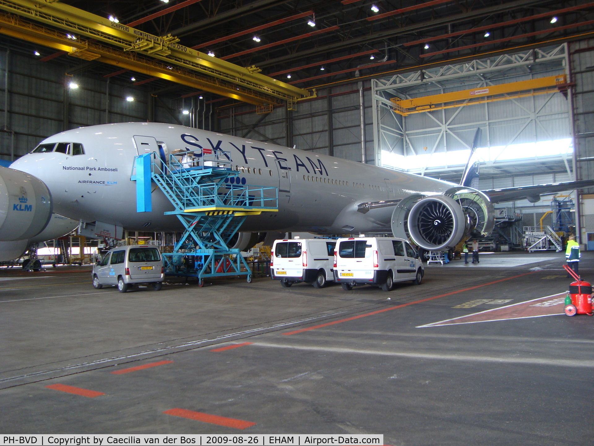 PH-BVD, 2009 Boeing 777-306/ER C/N 35979, KLM Hangar