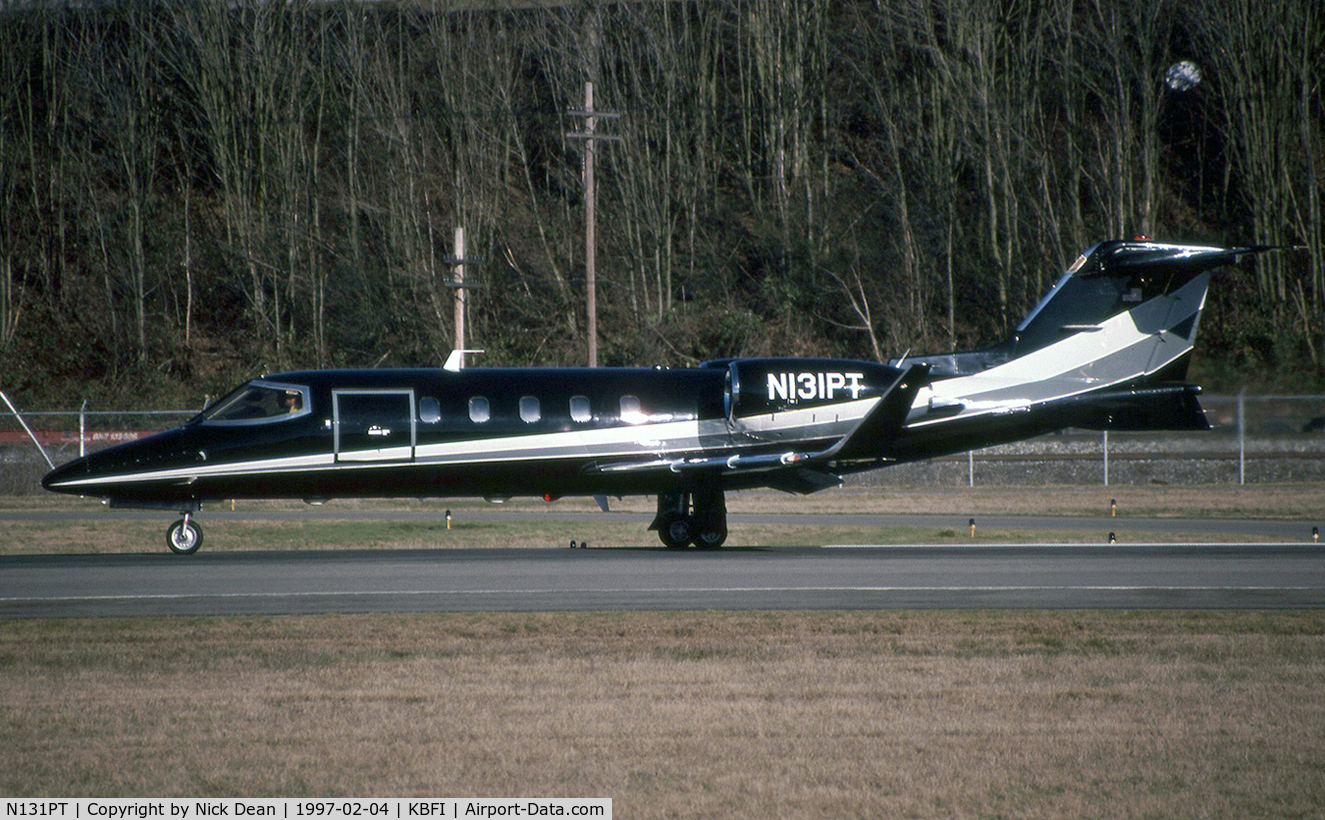 N131PT, 1991 Learjet 31A C/N 31A-046, KBFI