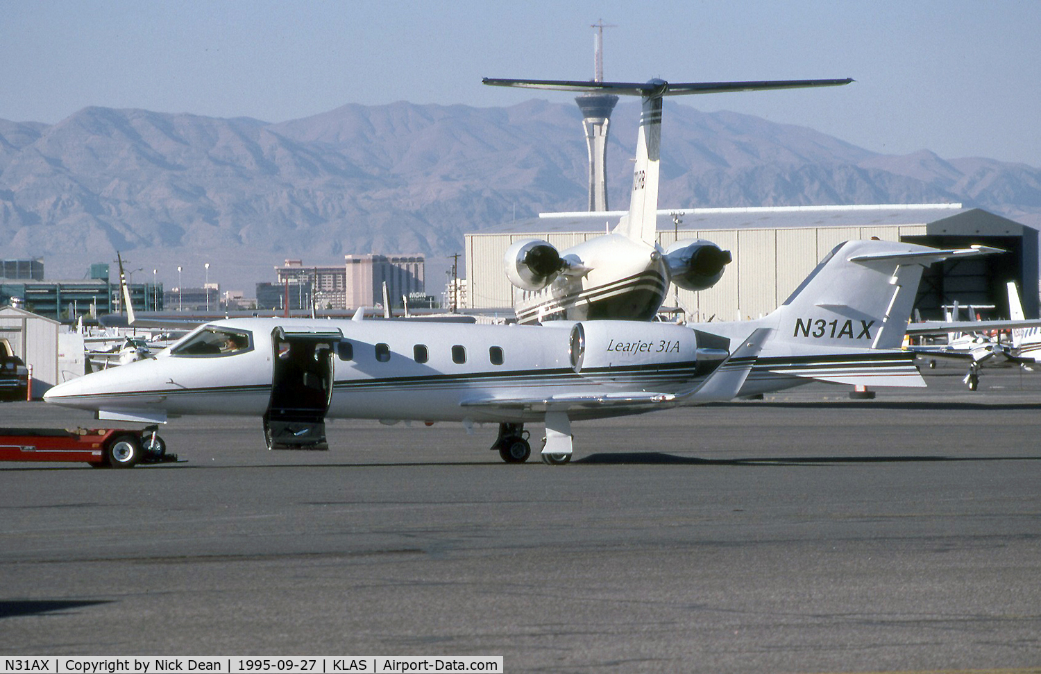 N31AX, 1994 Learjet 31A C/N 31A-094, KLAS