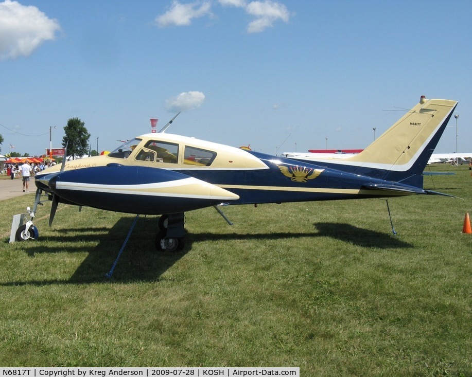 N6817T, 1960 Cessna 310D C/N 39117, EAA Airventure 2009