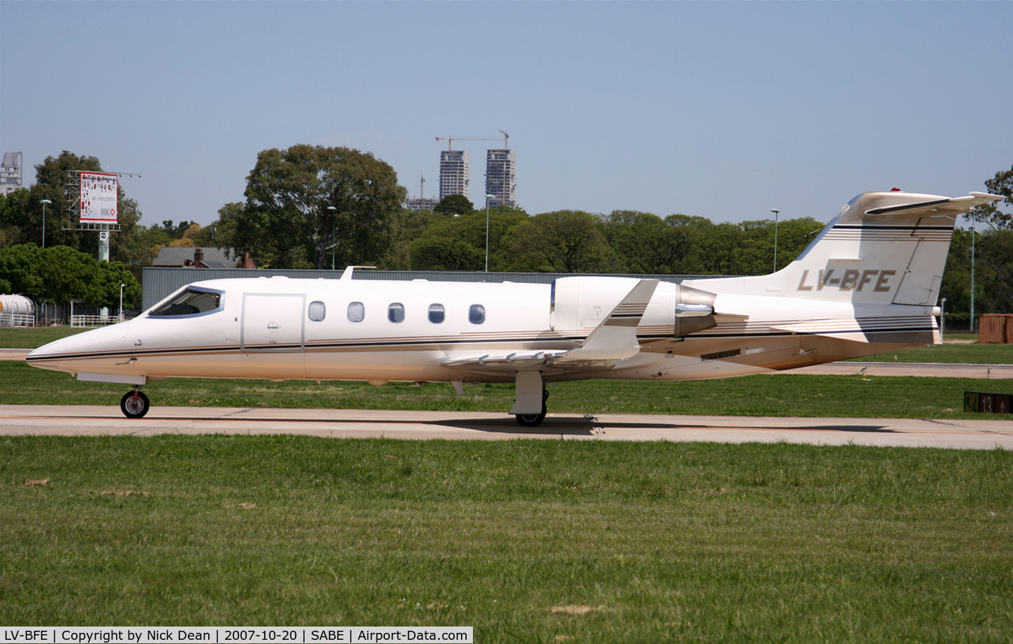 LV-BFE, 1999 Learjet 31A C/N 31A-183, SABE