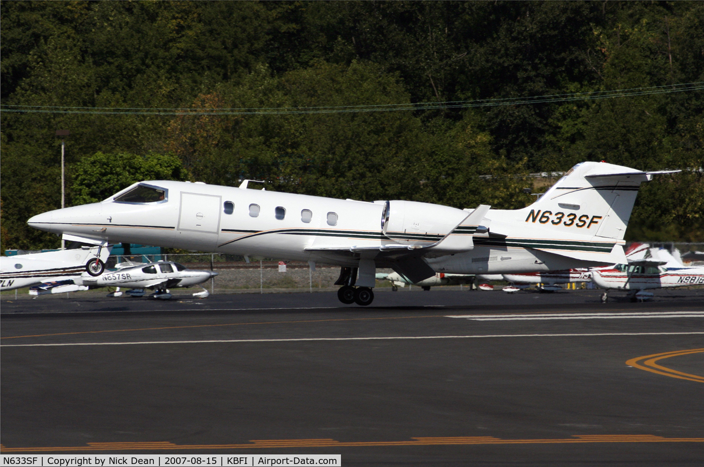 N633SF, 2002 Learjet Inc 31A C/N 241, KBFI