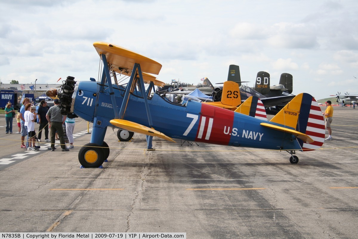 N7835B, Boeing A75N1(PT17) C/N 75-4587, PT-17