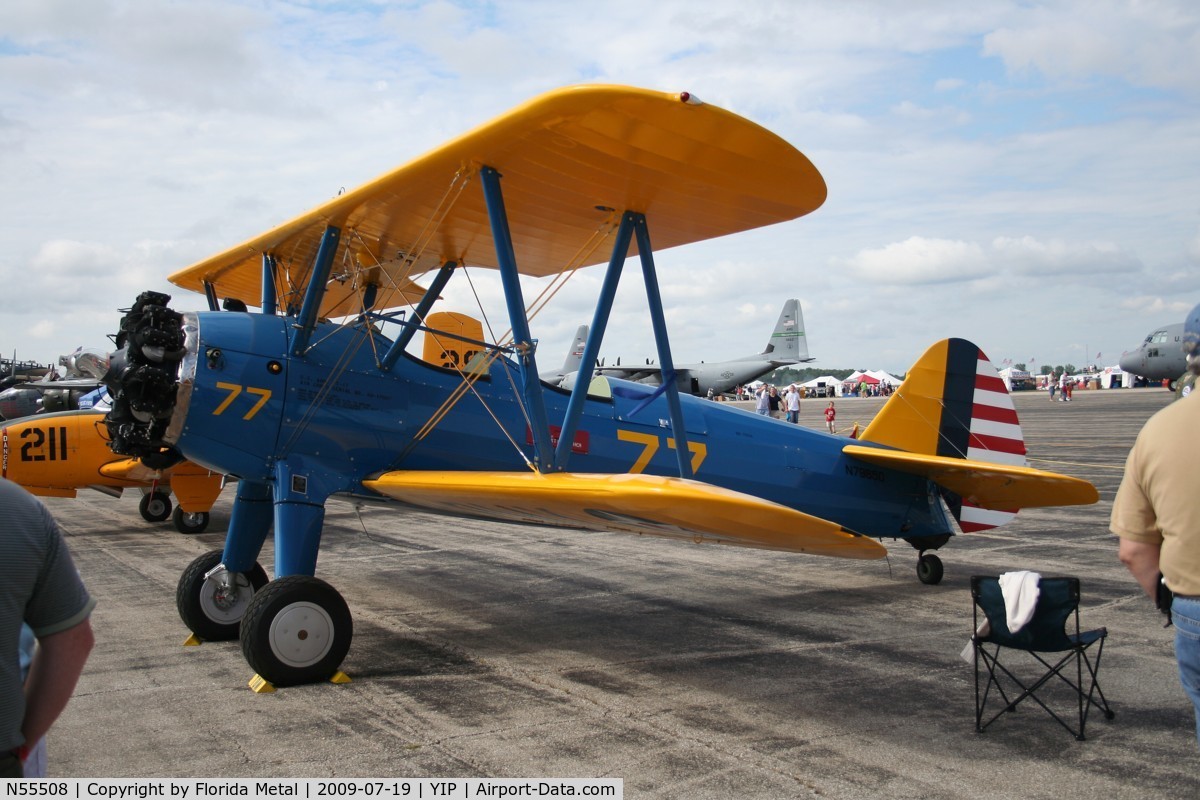 N55508, 1942 Boeing A75N1(PT17) C/N 75-4317, PT-17