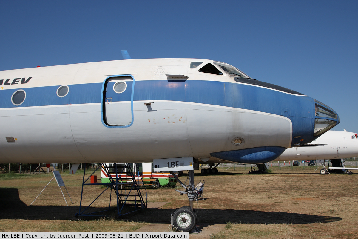 HA-LBE, 1969 Tupolev Tu-134 C/N 8350802, Air Museum Bud/Ferihegy - Tupolev Tu-134A