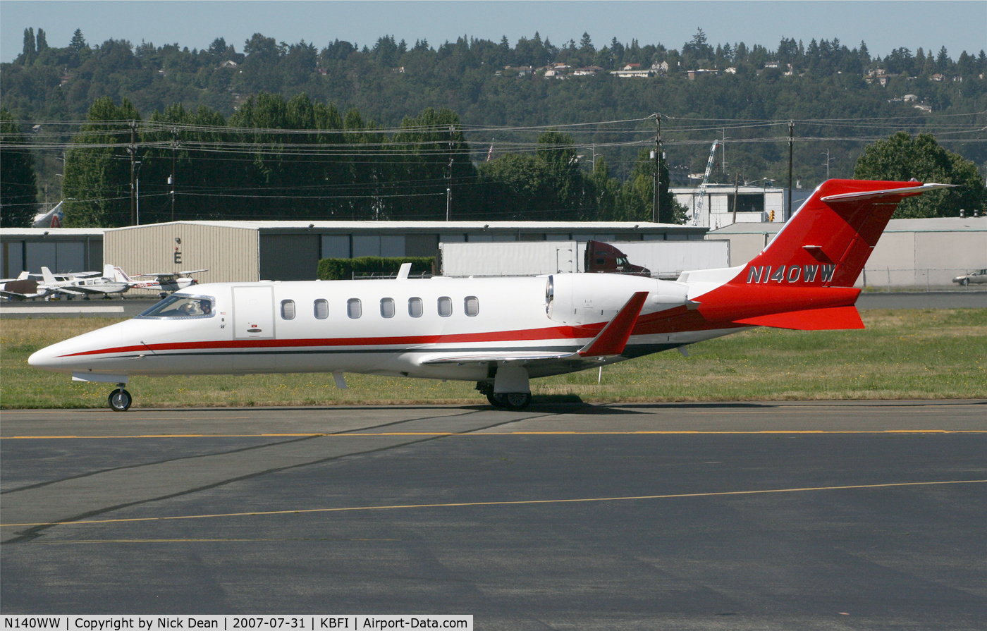 N140WW, 2006 Learjet 45 C/N 2049, KBFI