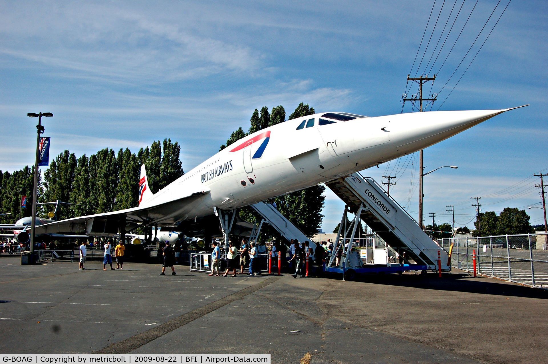 G-BOAG, 1978 Aerospatiale-BAC Concorde 1-102 C/N 100-014, at the Museum of Flight